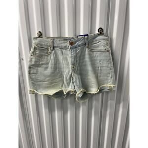 Apt.9 Seam Shorts 4.5 inseam Mid Rise Stretch Color 450 Suprl T Wash Sz 8